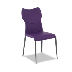 Europea Chaise De Cuisine|Chaise De Salle à Manger*Jade Chaise moderne italienne avec pieds en métal