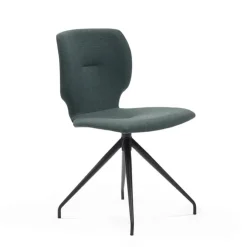 Mobitec Chaise Salon|Chaise De Salle à Manger*Jeanne ® Chaise tendance en tissu avec pieds en métal