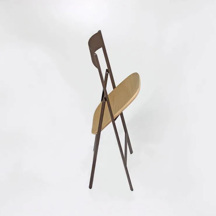 Altacom Chaise De Cuisine|Chaise De Salle à Manger*Jolie Chaise pliante italienne en bois et métal