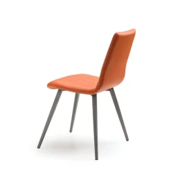 Europea Chaise De Cuisine|Chaise De Salle à Manger*Kansas Chaise italienne moderne avec pieds en métal