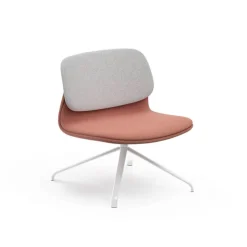 Sokoa Chaise De Salle à Manger|Fauteuil De Salon*Klik Chauffeuse cosy en tissu pivotante fabrication française