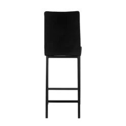 Mobliberica Tabouret Snack (assise +/- 65 Cm)|Tabouret De Bar (assise +/- 80 Cm)*Koko ® Tabouret snack en tissu dossier haut