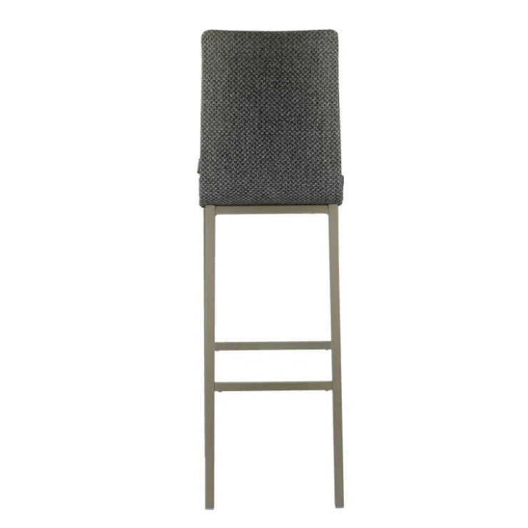 Mobliberica Tabouret De Bar (assise +/- 80 Cm)*Koko ® Tabouret de bar dossier haut en tissu