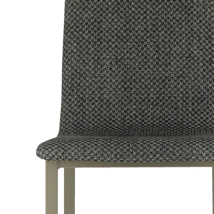 Mobliberica Tabouret De Bar (assise +/- 80 Cm)*Koko ® Tabouret de bar dossier haut en tissu