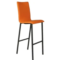 Mobliberica Tabouret Snack (assise +/- 65 Cm)|Tabouret De Bar (assise +/- 80 Cm)*Koko Tabouret snack ® rembourré dossier haut en simili