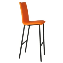 Mobliberica Tabouret Snack (assise +/- 65 Cm)|Tabouret De Bar (assise +/- 80 Cm)*Koko Tabouret snack ® rembourré dossier haut en simili