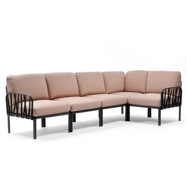 Fauteuil De Jardin*Komodo Canapé modulable d'extérieur 5 places