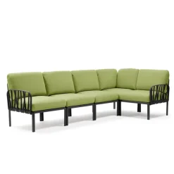 Fauteuil De Jardin*Komodo Canapé modulable d'extérieur 5 places