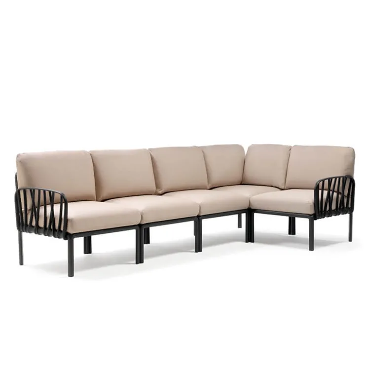 Fauteuil De Jardin*Komodo Canapé modulable d'extérieur 5 places
