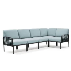 Fauteuil De Jardin*Komodo Canapé modulable d'extérieur 5 places