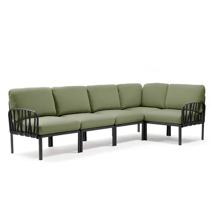 Fauteuil De Jardin*Komodo Canapé modulable d'extérieur 5 places