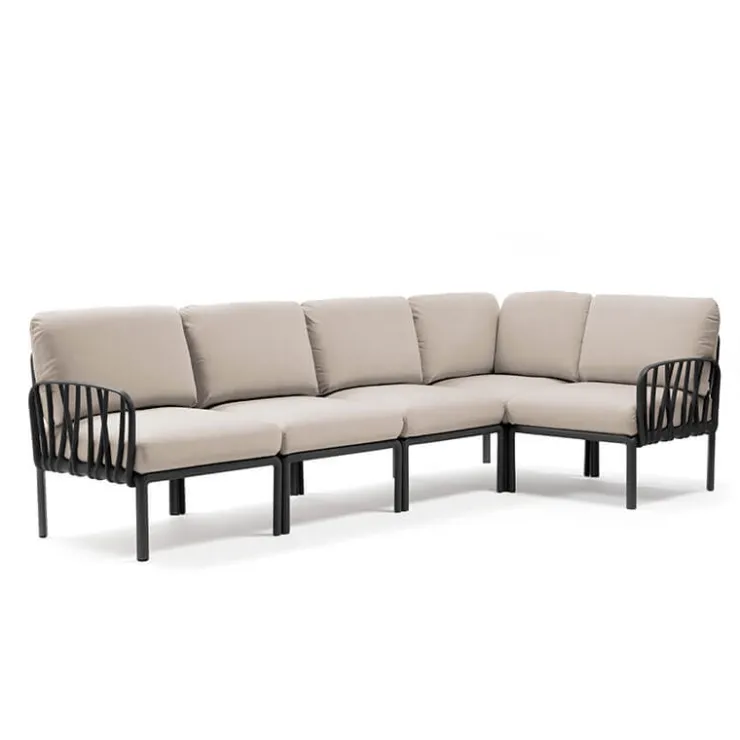 Fauteuil De Jardin*Komodo Canapé modulable d'extérieur 5 places