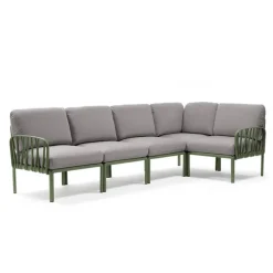 Fauteuil De Jardin*Komodo Canapé modulable d'extérieur 5 places