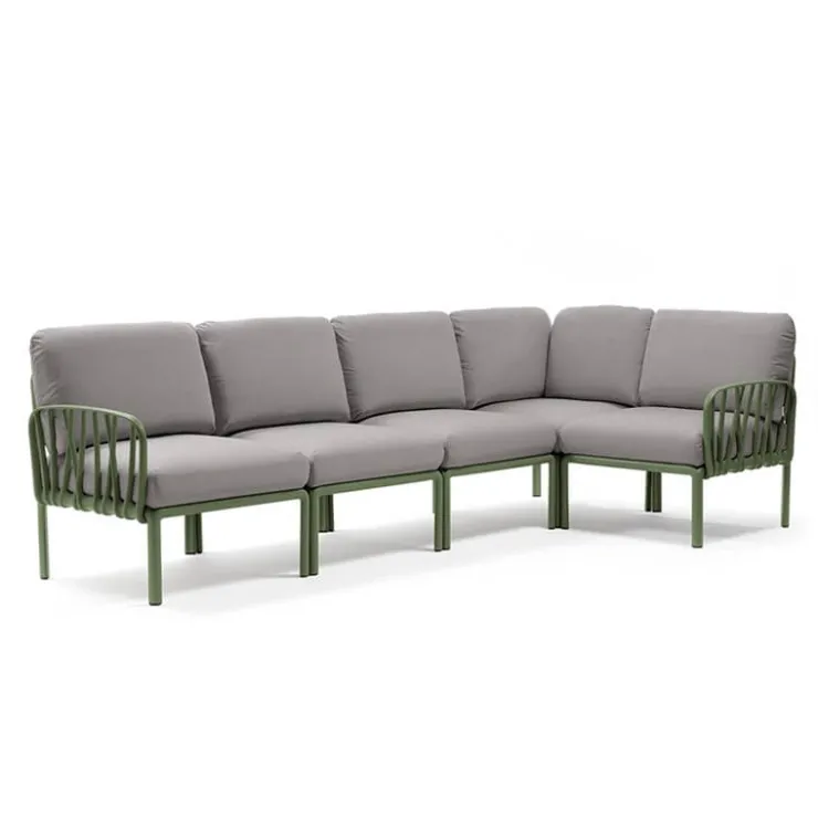Fauteuil De Jardin*Komodo Canapé modulable d'extérieur 5 places