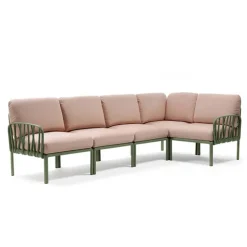 Fauteuil De Jardin*Komodo Canapé modulable d'extérieur 5 places