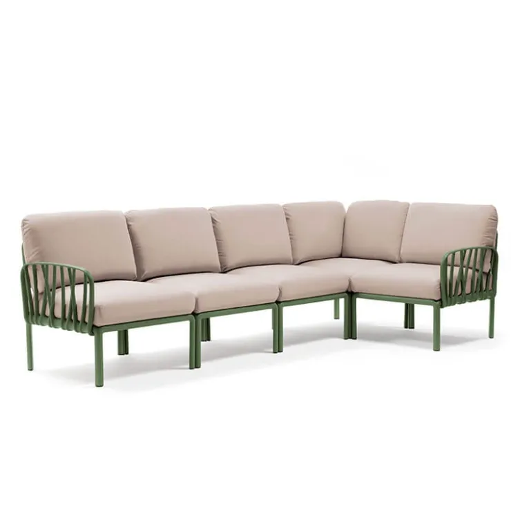 Fauteuil De Jardin*Komodo Canapé modulable d'extérieur 5 places