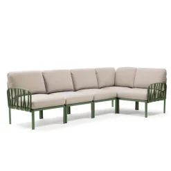 Fauteuil De Jardin*Komodo Canapé modulable d'extérieur 5 places