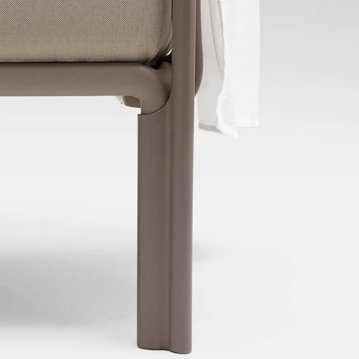 Fauteuil De Jardin*Komodo ombra 3 Canapé de jardin 3 places avec voile d'ombrage fabriqué en Italie