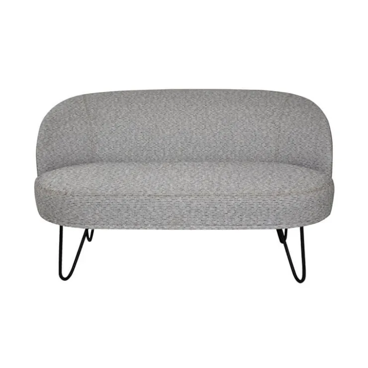 Paget Fauteuil De Salon*Léa Canapé 2 places tendance made in France avec pieds épingle