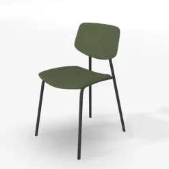 Perfecta Chaise De Salle à Manger|Chaise Salon*Lago Chaise vintage en tissu et structure métal
