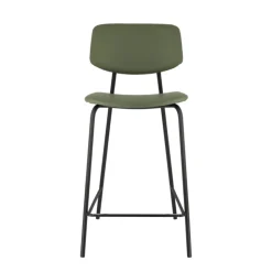 Perfecta Tabouret Snack (assise +/- 65 Cm)|Tabouret De Bar (assise +/- 80 Cm)*Lago Tabouret snack vintage rembourré en simili fabriqué en Belgique
