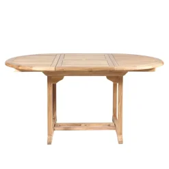 Medicis Table De Jardin*LandryTable de jardin ovale en teck extensible