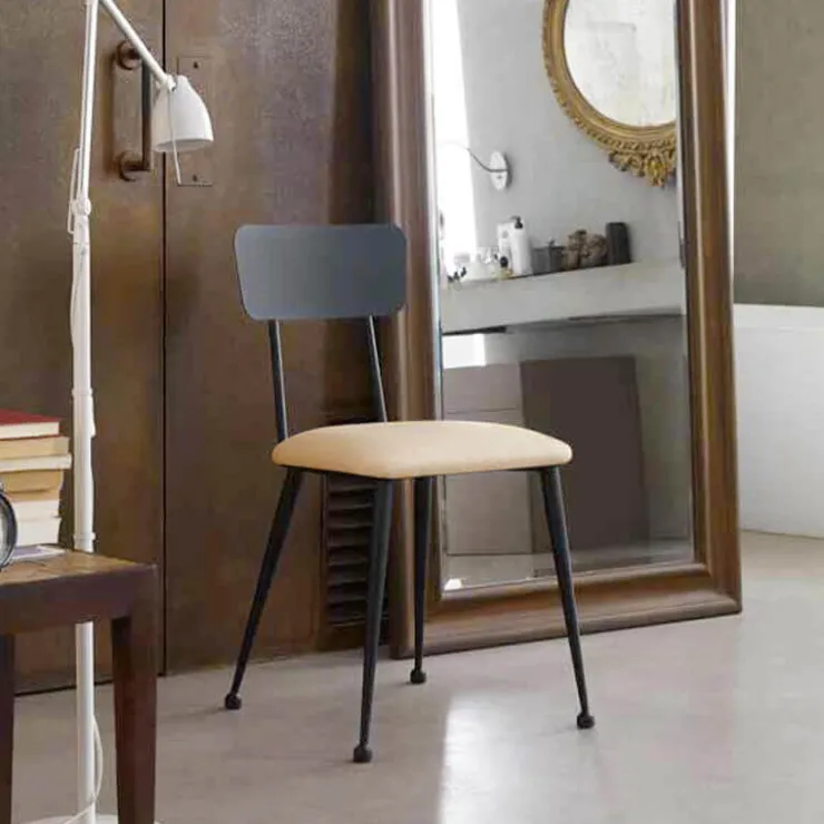 Jayso Chaise De Cuisine|Chaise De Salle à Manger*Lanuza Chaise en métal rembourrée pour salle à manger