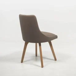 Sessio Chaise De Cuisine|Chaise De Salle à Manger*Lars Chaise de salle à manger vintage avec pieds en bois