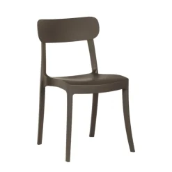 Chaise De Cuisine|Chaise De Salle à Manger*Locanda Connubia© Chaise empilable en polypropylène