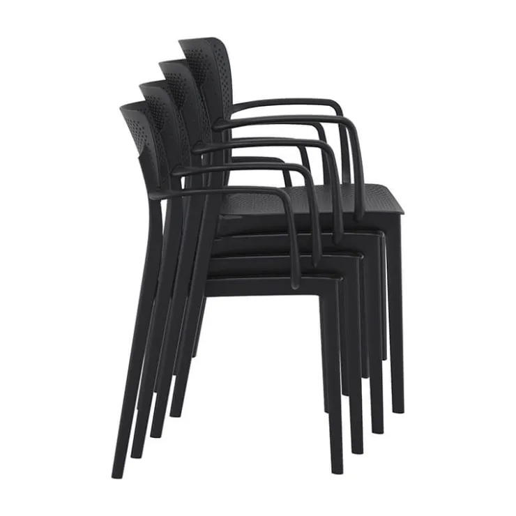 Chaise De Jardin|Fauteuil De Jardin*Loft Chaise de jardin micro perforée avec accoudoirs