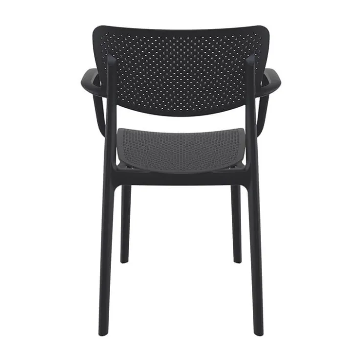 Chaise De Jardin|Fauteuil De Jardin*Loft Chaise de jardin micro perforée avec accoudoirs
