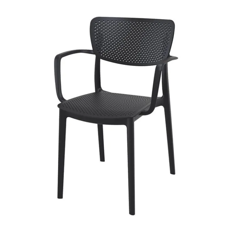 Chaise De Jardin|Fauteuil De Jardin*Loft Chaise de jardin micro perforée avec accoudoirs