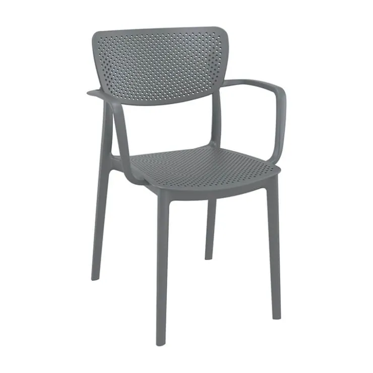 Chaise De Jardin|Fauteuil De Jardin*Loft Chaise de jardin micro perforée avec accoudoirs