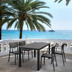 Chaise De Jardin|Fauteuil De Jardin*Loft Chaise de jardin micro perforée avec accoudoirs