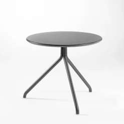 Table De Salon|Table Pour Petit Espace*Lol Table d'appoint ronde italienne en métal et composite