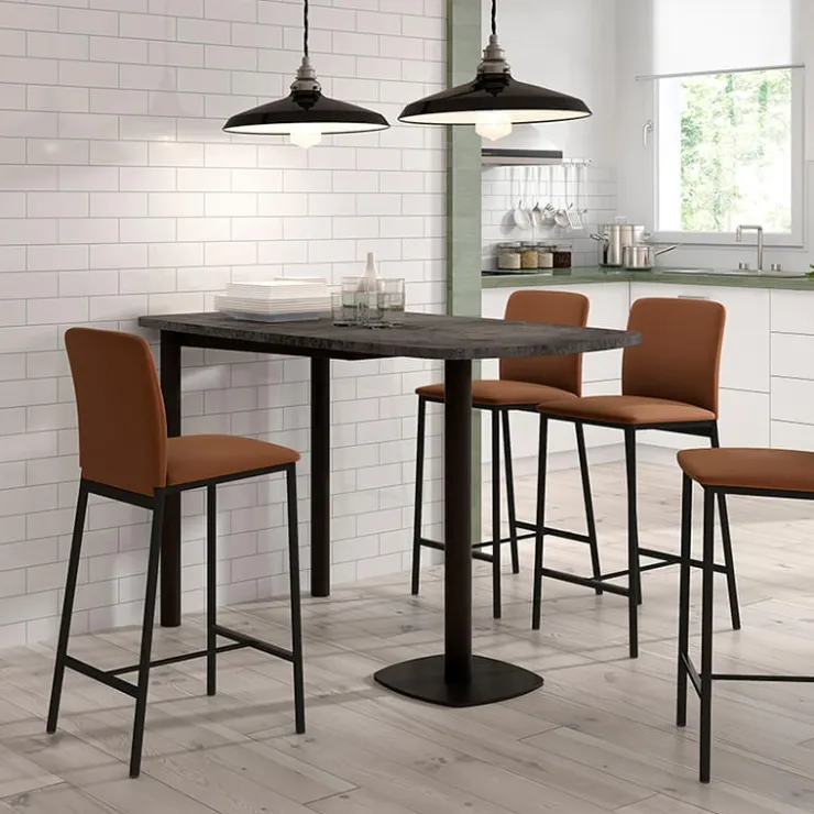 Perfecta Table Pour Petit Espace|Table De Cuisine*Lucca Table snack de cuisine demi