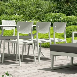 Chaise De Jardin*Lucy Chaise de jardin en polypropylène micro perforé