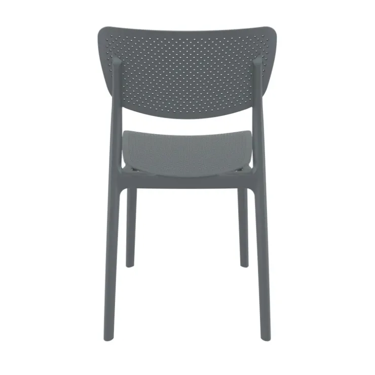 Chaise De Cuisine|Chaise De Salle à Manger*Lucy Chaise moderne en polypropylène micro perforé