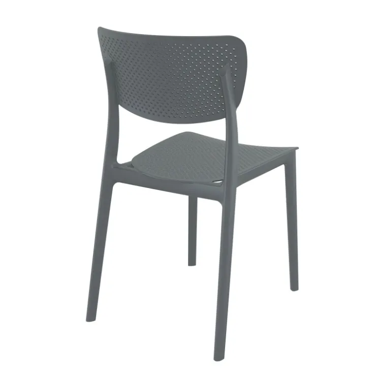 Chaise De Cuisine|Chaise De Salle à Manger*Lucy Chaise moderne en polypropylène micro perforé