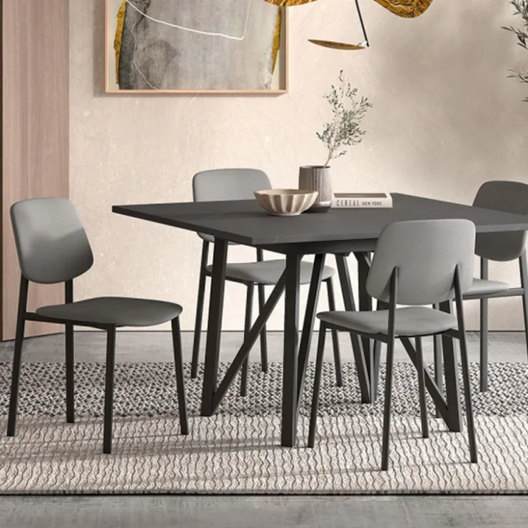 Perfecta Chaise De Cuisine|Chaise De Salle à Manger*Lugano Chaise de séjour en simili avec pieds en métal