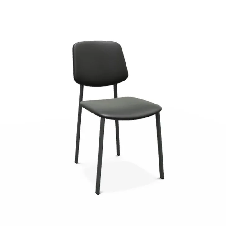 Perfecta Chaise De Cuisine|Chaise De Salle à Manger*Lugano Chaise de séjour en simili avec pieds en métal