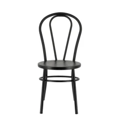 Chaise De Cuisine*MadinaChaise bistrot vintage en métal noir