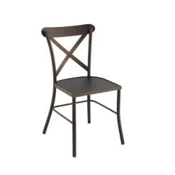 Jayso Chaise De Cuisine|Chaise De Salle à Manger*Manila Chaise style provençal en acier