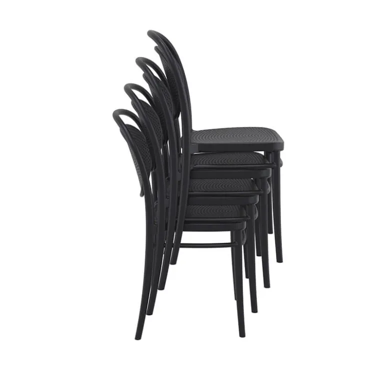 Chaise De Cuisine|Chaise De Salle à Manger*Marcel Chaise moderne empilable en polypropylène