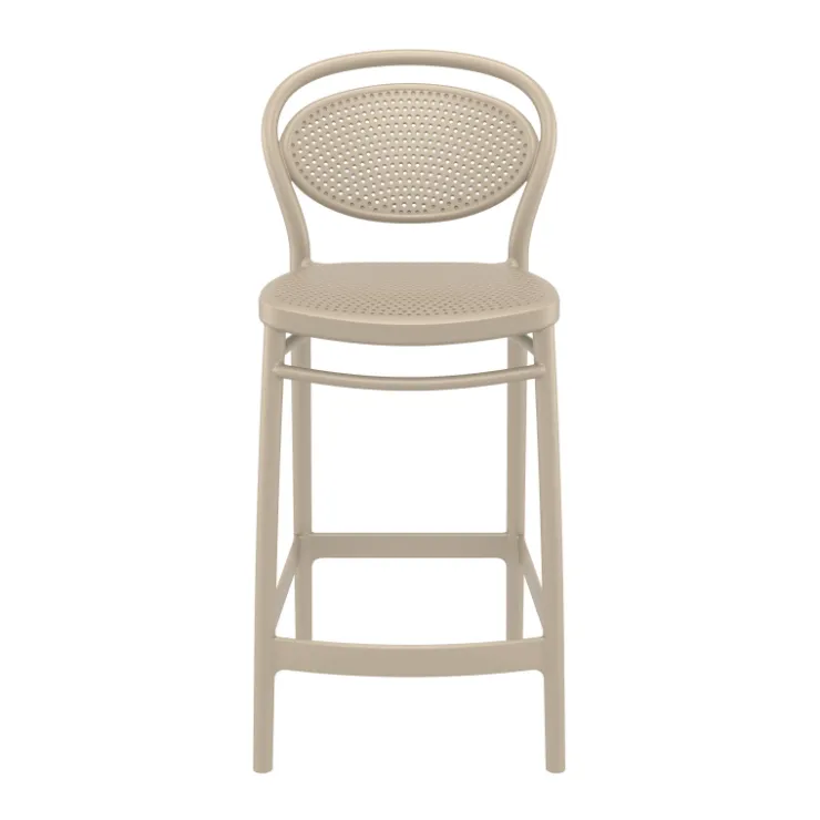 Tabouret Snack (assise +/- 65 Cm)|Tabouret De Bar (assise +/- 80 Cm)*Marcel Tabouret snack moderne en polypropylène