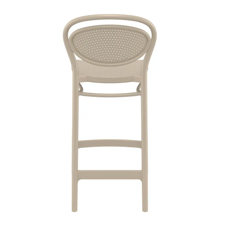 Tabouret Snack (assise +/- 65 Cm)|Tabouret De Bar (assise +/- 80 Cm)*Marcel Tabouret snack moderne en polypropylène
