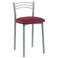 Bailen Tabouret Bas (assise +/- 45 Cm)*Marta Tabouret bas de cuisine rembourré assise synthétique et structure métal