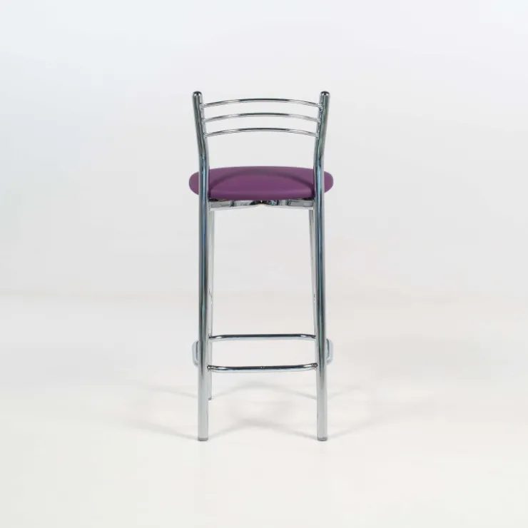 Bailen Tabouret Snack (assise +/- 65 Cm)|Tabouret De Bar (assise +/- 80 Cm)*Marta Tabouret snack de cuisine en métal assise rembourrée