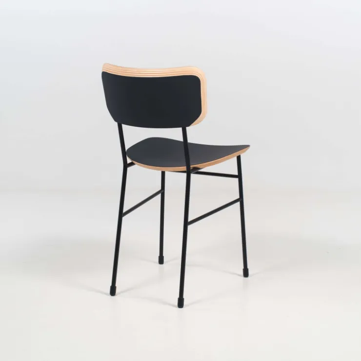 Midj Chaise De Salle à Manger*Master S ® Chaise rétro en fénix et métal