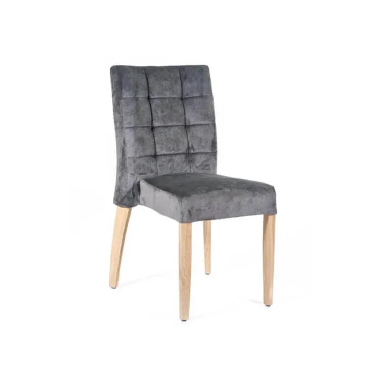Sessio Chaise De Salle à Manger|Chaise Salon*Matias 2 stack Chaise empilable confortable de salle à manger en tissu